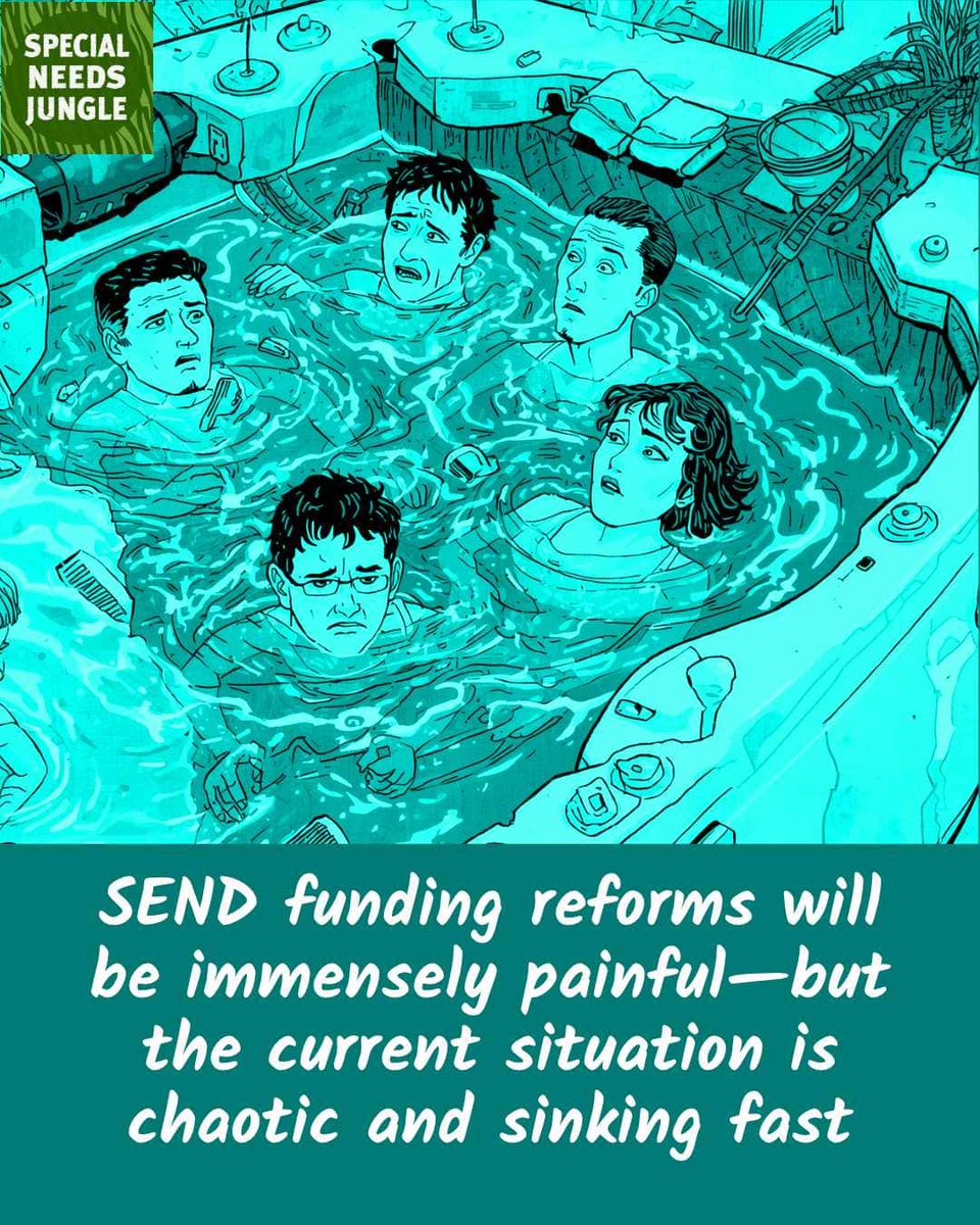 On SNJ Today: <a href="/CaptainK77/">Matthew Keer</a> warns the current state of SEND funding is chaotic &amp; deteriorating faster than expected. He says at the top level, no one really knows how much is spent on SEND and reforming the system's finances will be immensely painful:
specialneedsjungle.com/send-funding-r…