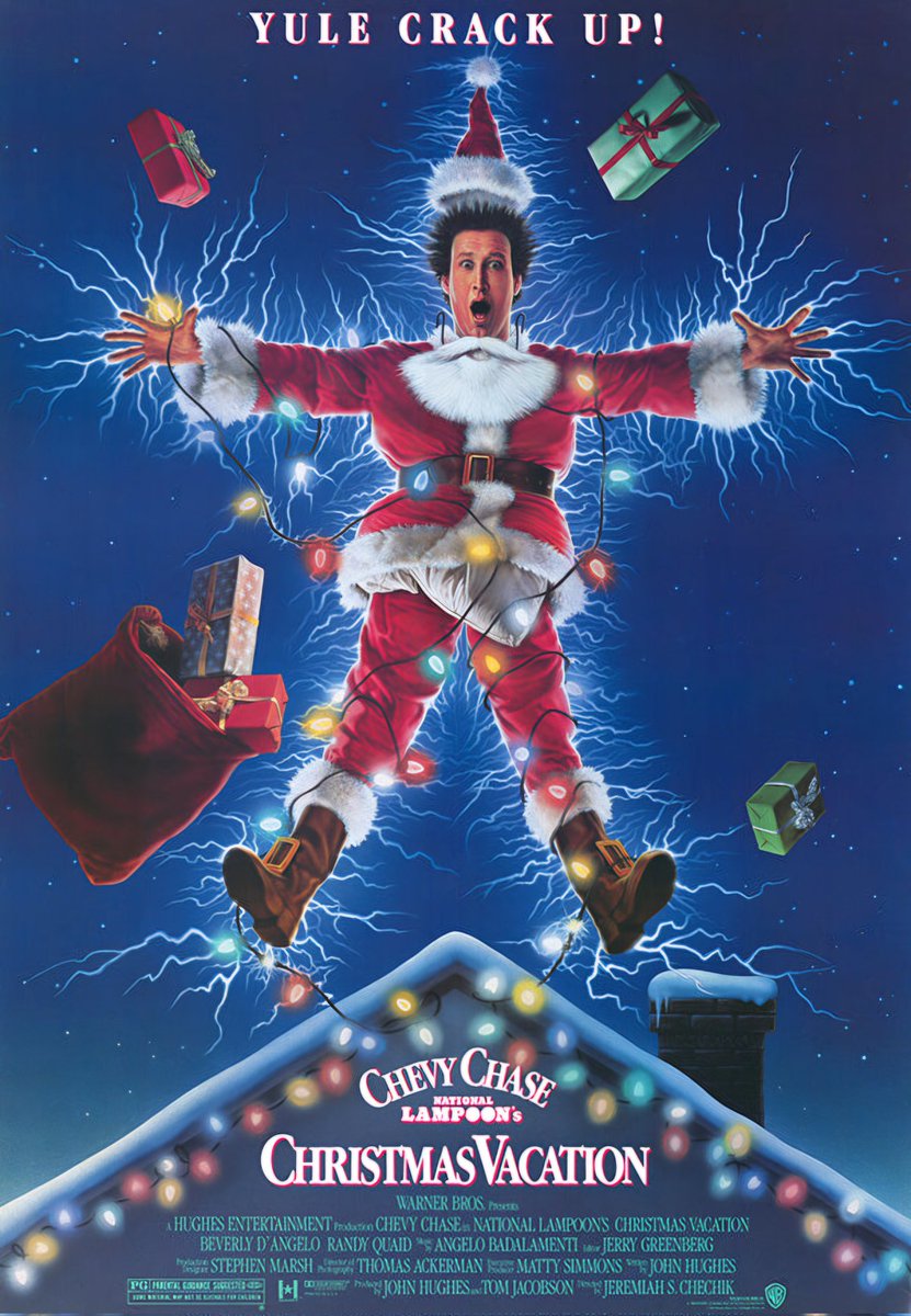 britmedia2000's tweet image. National Lampoon&apos;s Christmas Vacation
(1989)

The Griswold family&apos;s plans for a big family Christmas predictably turn into a big disaster

REF: GBM/NATLAMPXMAS/POSTERART/003
#ChevyChase #NationalLampoon