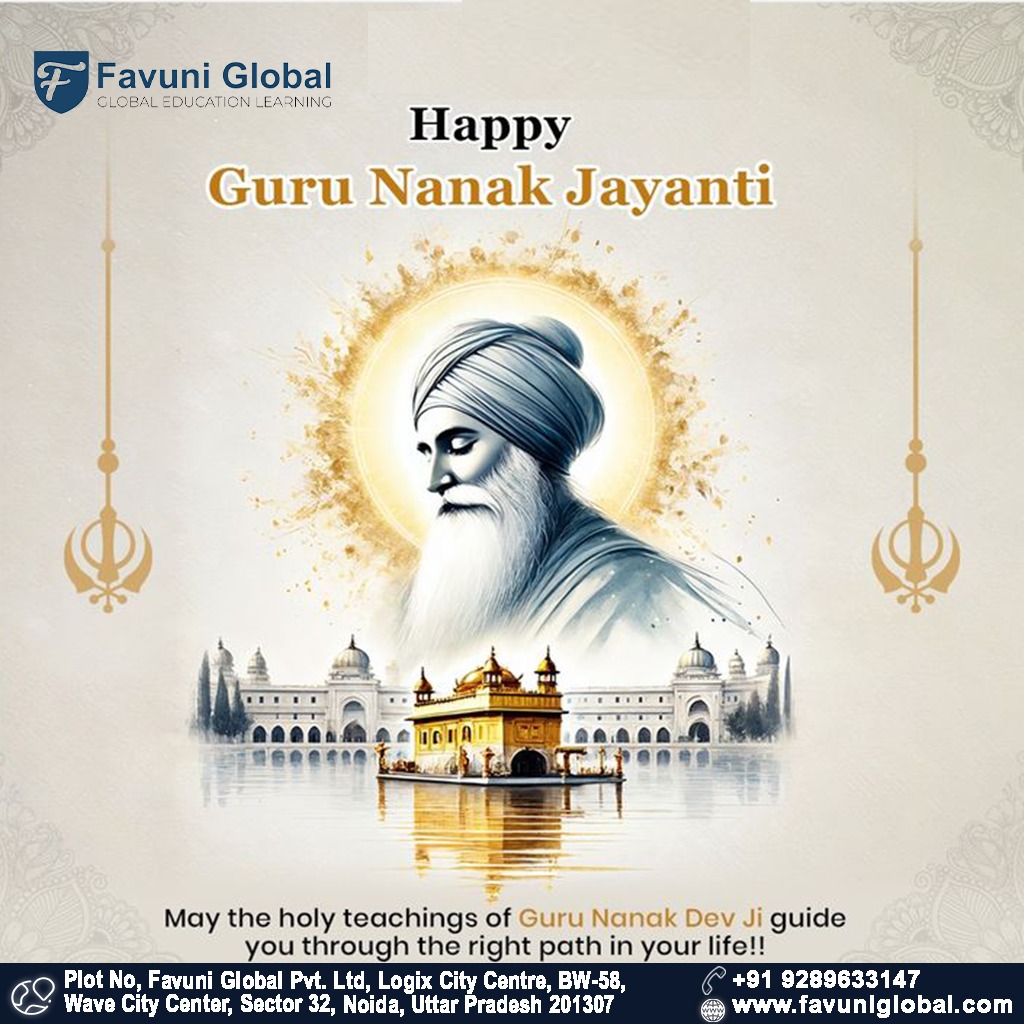 Wayfinderer's tweet image. Happy Gurpurab! May Guru Nanak Dev Ji's light guide your path.
#Favuniglobal #Gurupurab