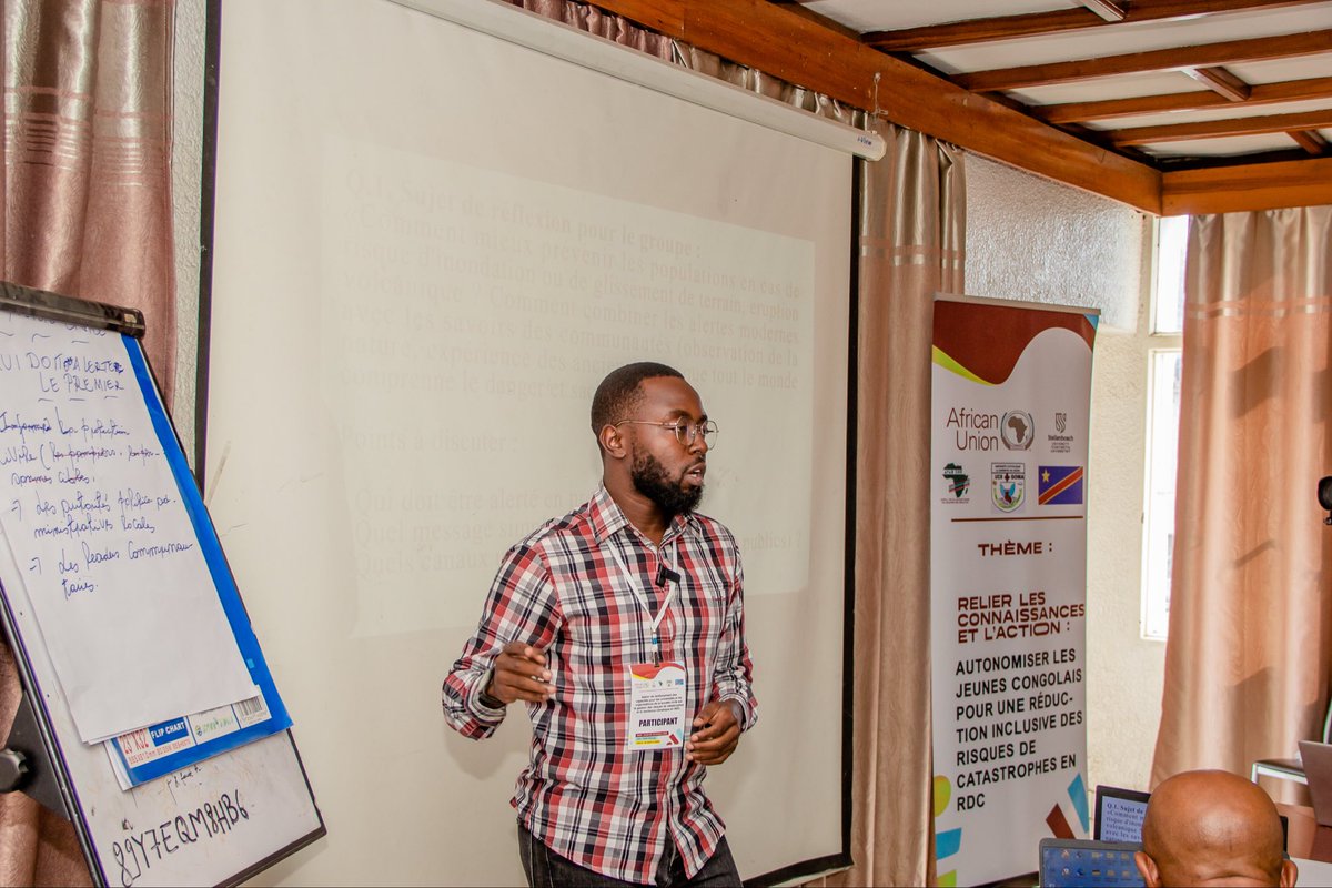 Afrika Mazingira a pris part à un atelier de renforcement des capacités consacré à la gestion des risques de catastrophe et à la résilience climatique en République démocratique du Congo organisé par <a href="/AYAB_DRR/">Africa Youth Advisory Board on DRR</a> et <a href="/UCS_Goma/">UCS-Goma</a>, le vendredi 31 octobre 2025 à Goma.

1/3