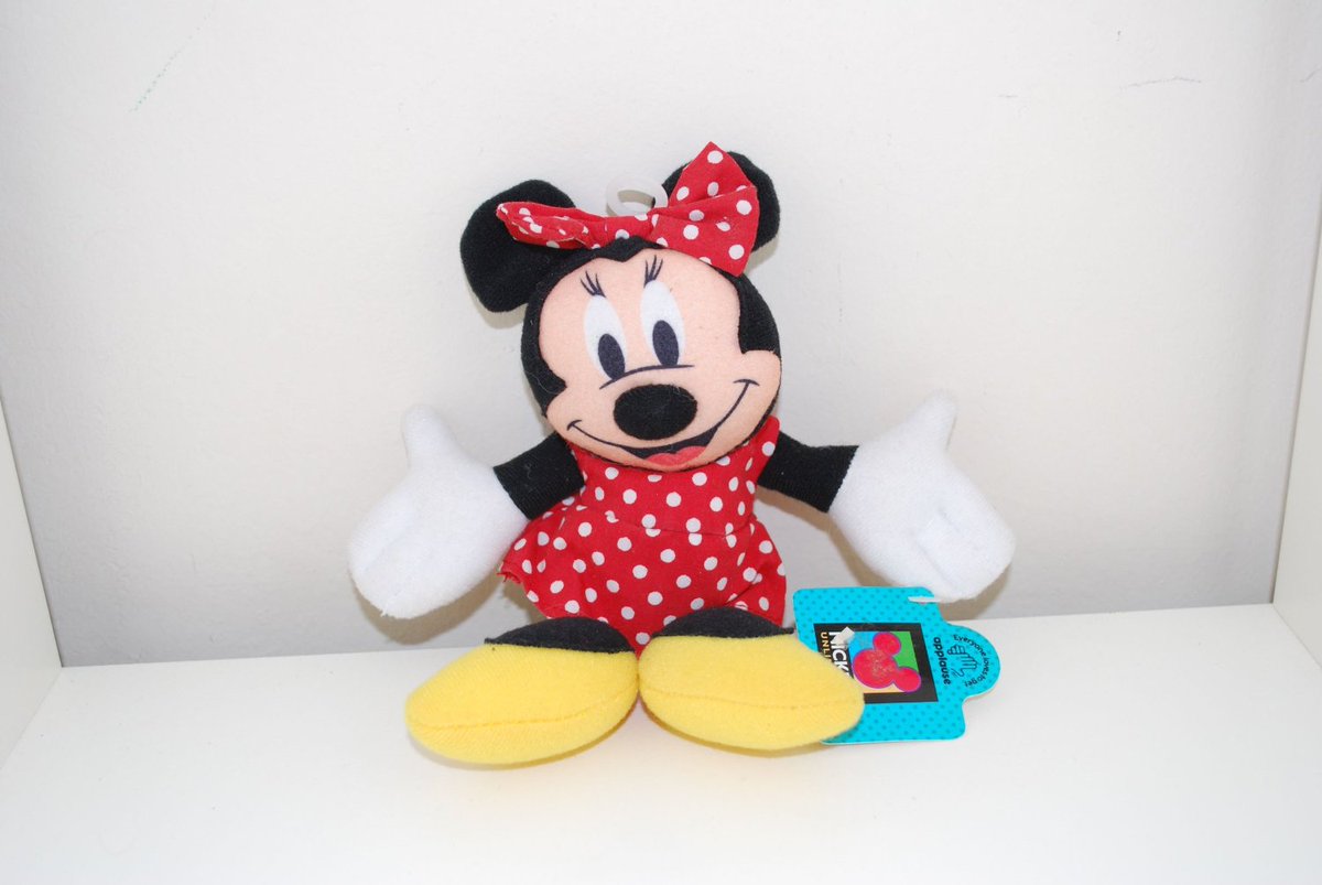 LLMCorp's tweet image. That Lovable Minnie Mouse Beanie Baby from the Disney Store is so cute!
bit.ly/3RTW9p7 
#minniemouse, #DisneyPlus #toysgout