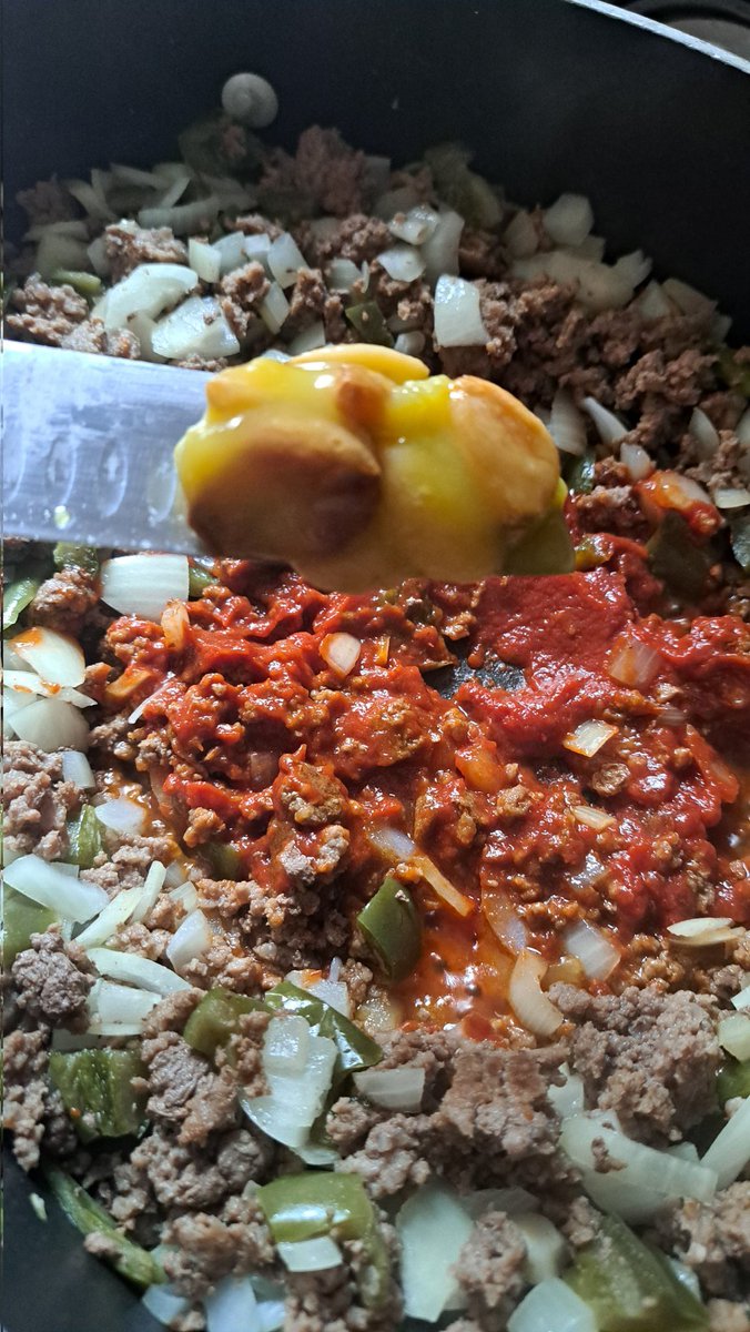 InkedDeviant's tweet photo. A Different Twist... Philly Cheese Steak Meets Sloppy Joes...
First Up - That Delicious Meat Mixture...To Be Loaded On Buttery, Toasted Kaisers, Topped With Fresh Provolone & Under The Broiler For A Few...
To Be Cont'd...ππΌ
#creativeculinary #LilChef #strugglemeals https://t.co/RZCeztg7l8