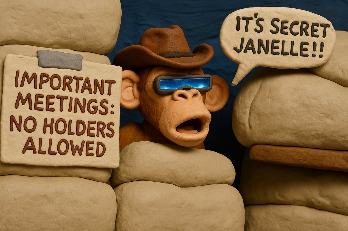 GSEGDMoney's tweet photo. @AaronHaber Today on the Divitverse: JANELLE MUST BE STOPPED! And happy birthday Janelle!
@AaronHaber @BullsOnTheBlock @arbitrum @apecoin @unvault @ernestleedotcom @OthersideMeta https://t.co/aOw47cTt0h