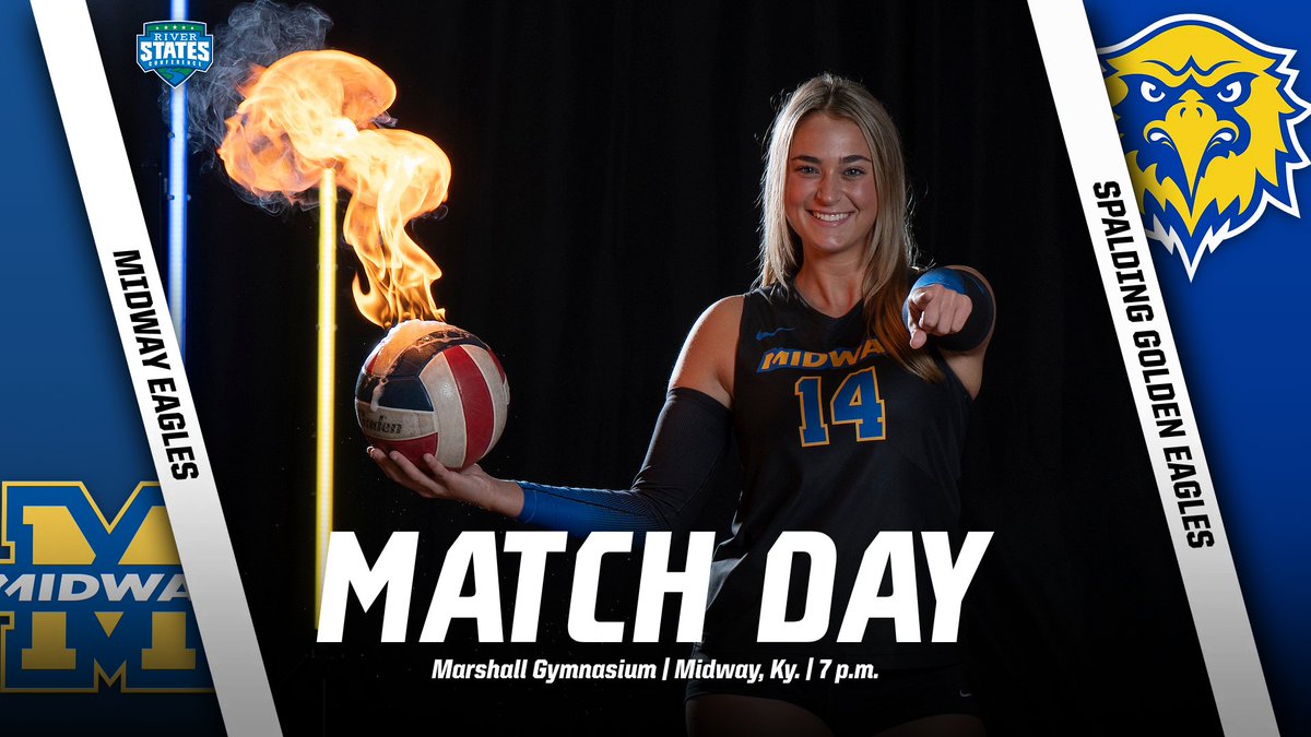 GoMidwayEagles's tweet photo. π¨ MATCH DAY π¨
#MidwayWVB π Spalding
π: Marshall Gymnasium (Midway, Ky.)
β°: 7 p.m. ET
π: https://t.co/d0XpuapRcE
πΊ: https://t.co/JstRp2FK4u https://t.co/554Gjw5DYQ