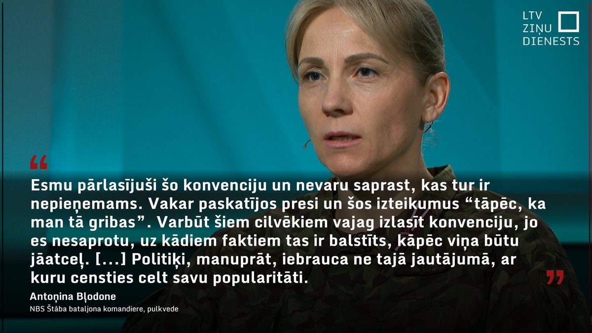 ltvzinas's tweet image. Šī vakara raidījums #1pret1, kurā kolēģis Gundars Rēders sarunājās ar @Latvijas_armija Štāba bataljona komandieri Antoņinu Bļodoni, klausāms šeit: open.spotify.com/episode/7fOqzY…