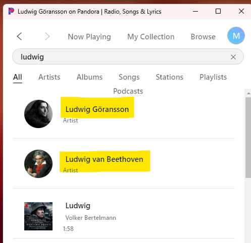 Imagine what it would feel like to become the #1 "Ludwig" on <a href="/pandoramusic/">Pandora</a>