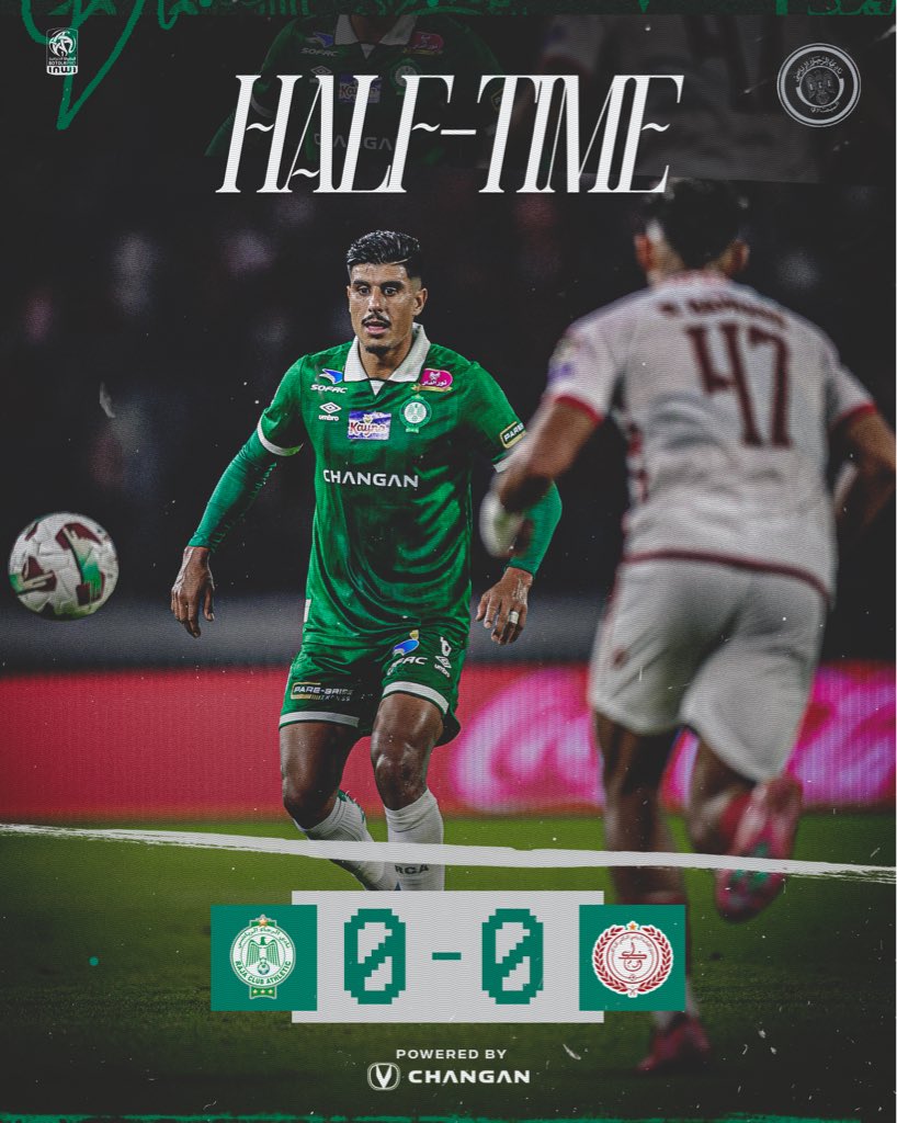 RCAofficiel's tweet image. Half-time. 💚
0-0. Focus stays the same — 3 points. ⚔️