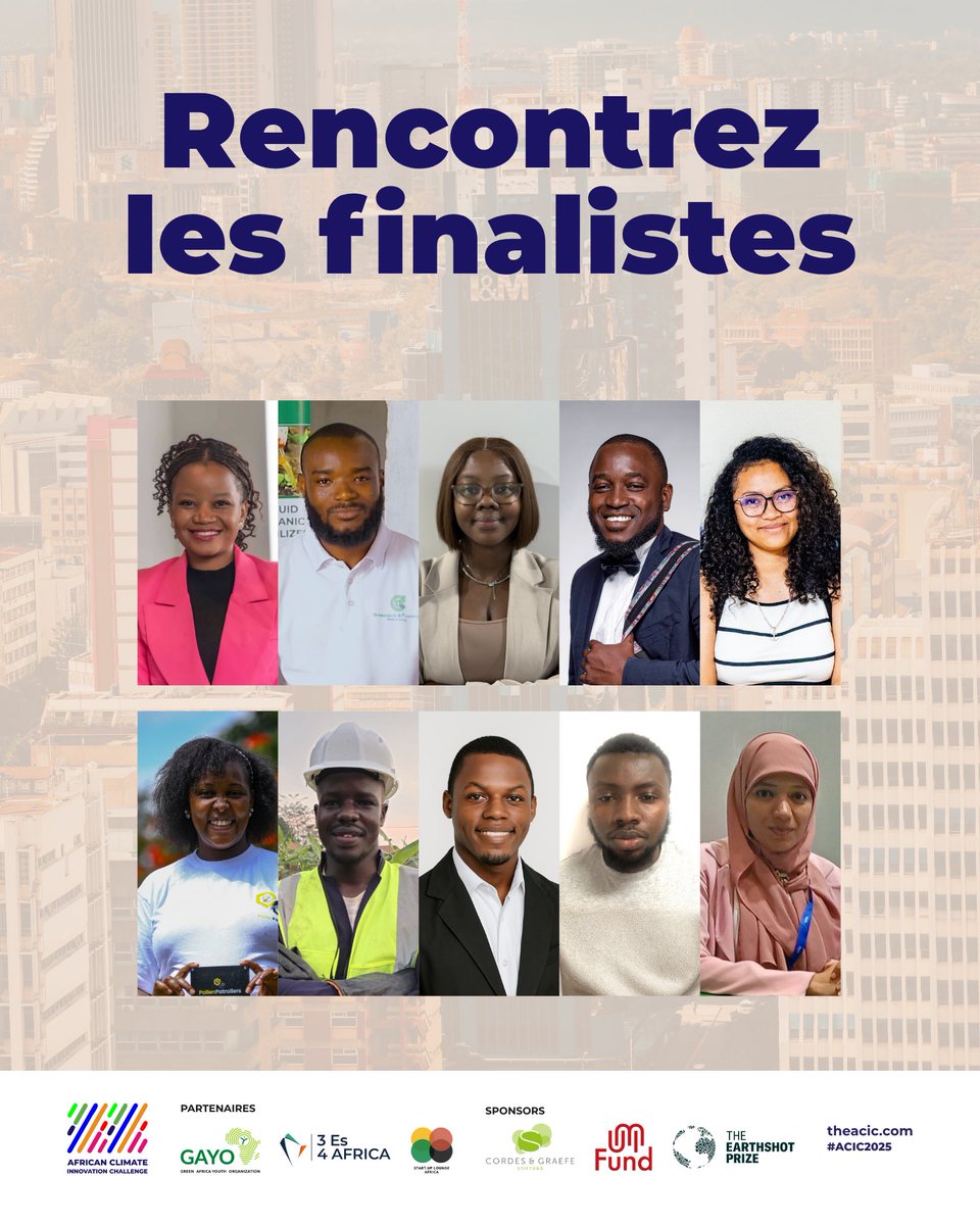 Fiers de représenter le Togo 🇹🇬 parmi les 10 finalistes de l'Africa Climate Innovation Challenge 2025 !

Rôbalôtô aux côtés des innovations climatiques les plus audacieuses d'Afrique. L'Afrique n'attend pas les solutions, elle les crée. RDV à Kampala ...

#ACIC2025 #Innovation