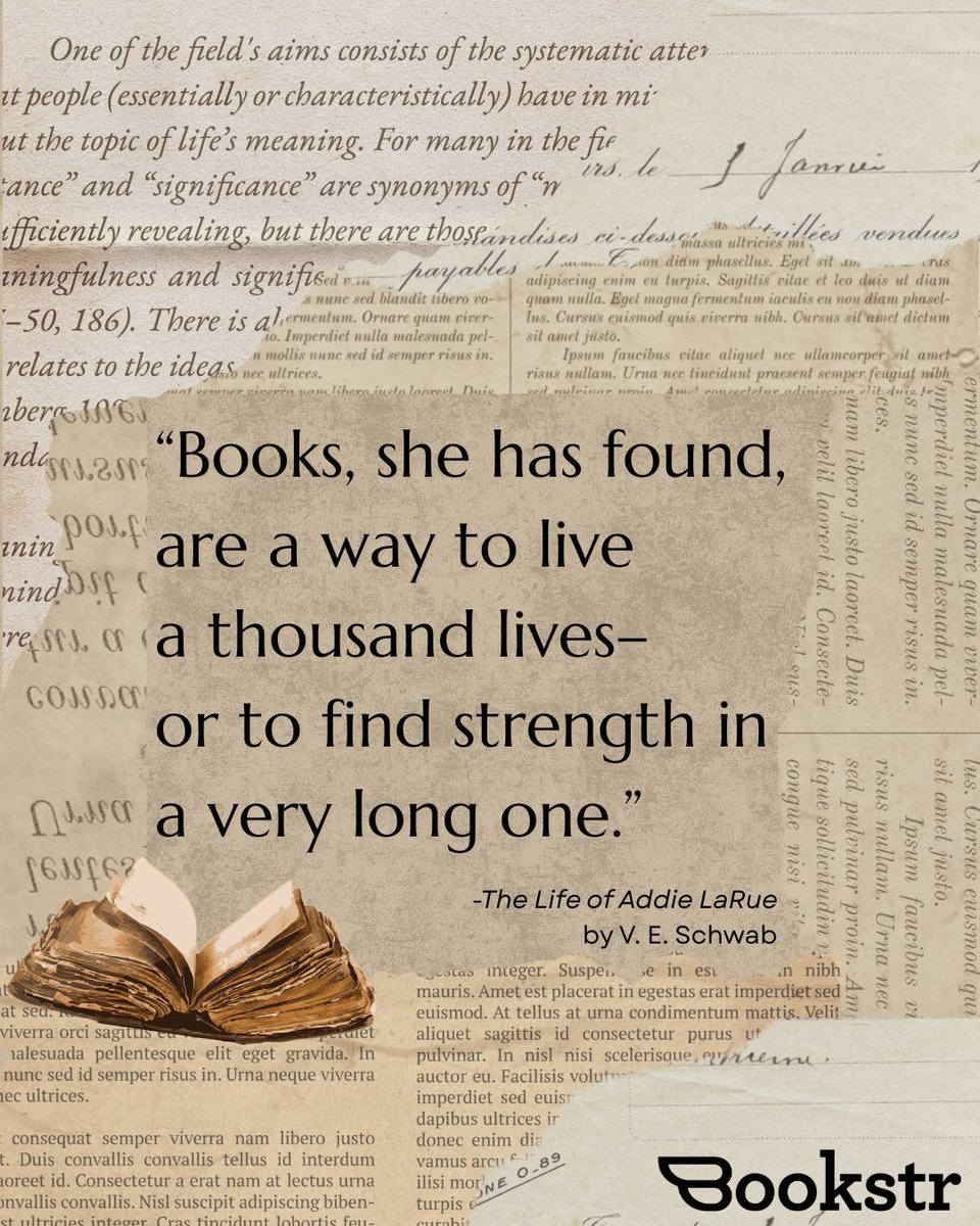 BookstrOfficial's tweet image. We’ve lived so many lives in this one lifetime due to our precious reads. 📚 🫂  What’s your favorite read of all time? 💭 

[🎨 Graphic by Marissa Manzek]

#BookishLifestyle #BookQuotes
