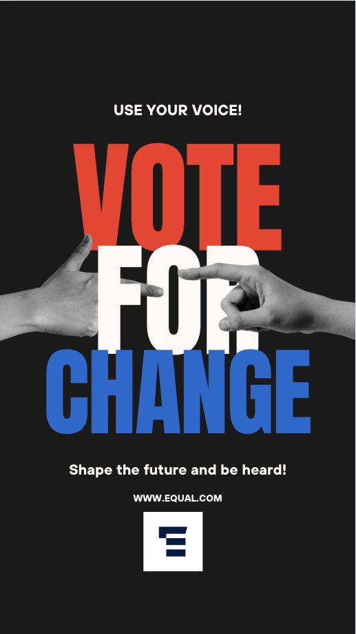 weareequalis's tweet image. Only 59% of eligible voters voted in the last presidential election. With the rise of discriminatory policies affecting many Americans, now is more important than ever to have your voice + concerns heard by the people in power. #EqualityForAll #HopeInAction #UniteForTruth