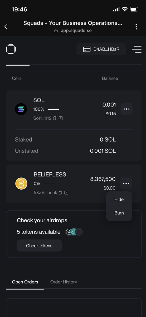 ImJustAGuy1993's tweet image. Locked 8,367,500 $BELIEFLESS for 60 days 🔒
Same wallet that paid for the DEX listing:
D4ABi8msCabnJzjm5PX22kcB3xk5TFMbYik8D7PyHBsR 💸

But let’s make it interesting…
If this post hits 50 likes &amp;amp; 20 reposts,
I’ll burn every single token — live. 🔥

Not for hype. For conviction.…