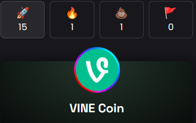 🌱 OK WOW thanks for all the good wishes.

VINE is probably the smallest token on libertyswap.finance/vine 
We're an original pump.tires token that went live in Feb' 2025. Current mc is just $11k

Resurrected via CTO by the JOHN team and part of an airdrop too.

This