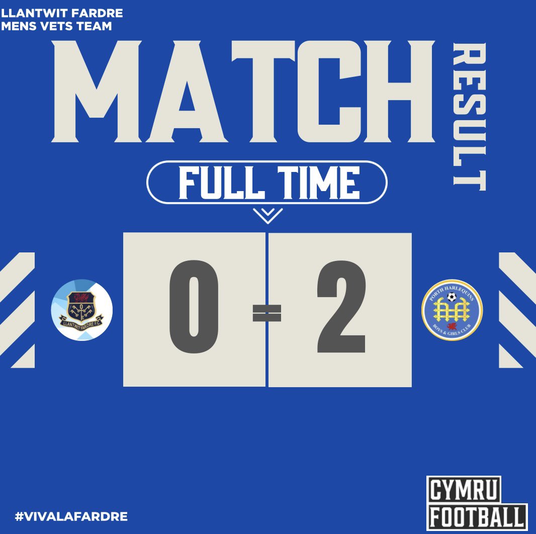 Weekend results⬇️

A lot of games postponed due to the weather🌧️ But same great results across the board🔵🩵

#VivaLaFardre #LlantwitFardreFC