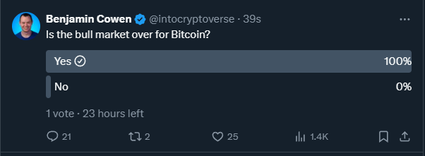 5ilencer's tweet photo. @benjamincowen 100% say it is over https://t.co/wHS2O1uxbr