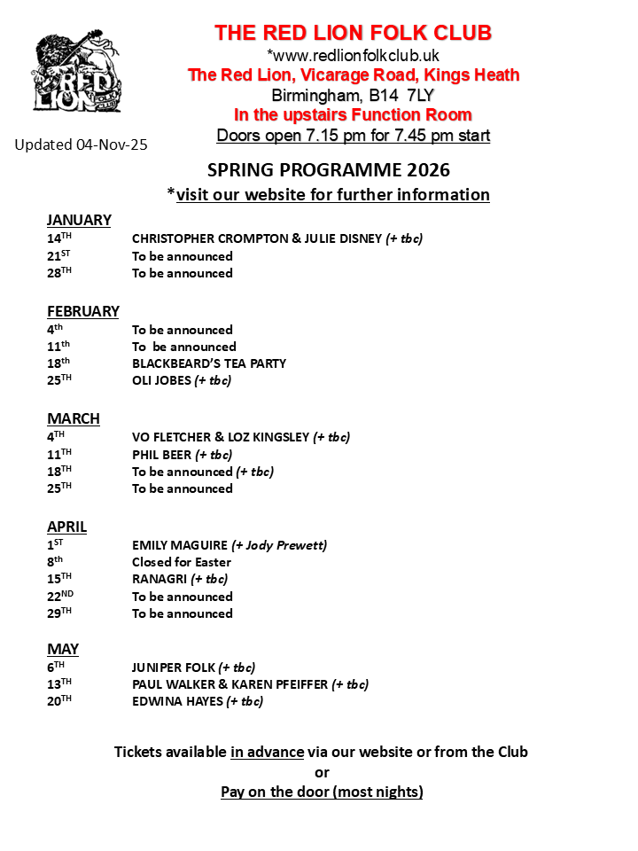 RedLionFolkClubBham tweet media