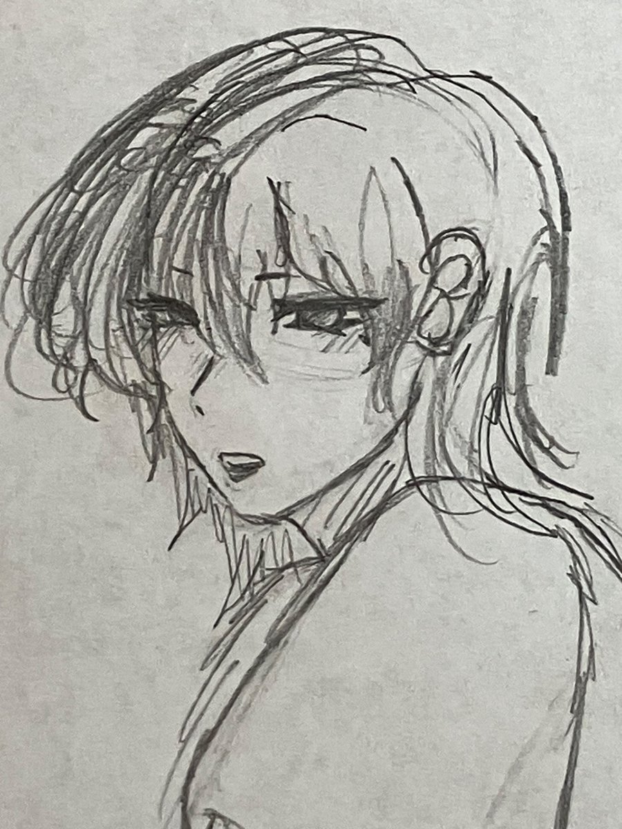 _aoyaegi's tweet image. toya doodle because i’m sick 🥀