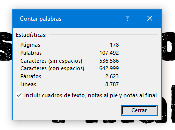 🖊️El 18 de septiembre de 2023, después de la buena escaleta, escribí el primer capítulo de una novela de ciencia ficción y horror cósmico.

📖Ahora, dos años después, la he terminado, con sus revisiones.

🌌Unas lecturas cero y a ver qué le depara el gris mundo literario.