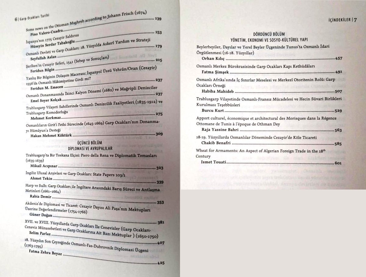 IRCICA'dan Kuzey Afrika'da #Osmanlı Dönemi'ni konu alan, Prof. İdris Bostan editörlüğünde, Prof. Feridun Emecen, Prof. Chekib Benafri ve önemli diğer akademisyenlerin katkılarıyla hazırlanmış yeni ve değerli bir kitap.

A new and valuable book from IRCICA about the Ottoman Period
