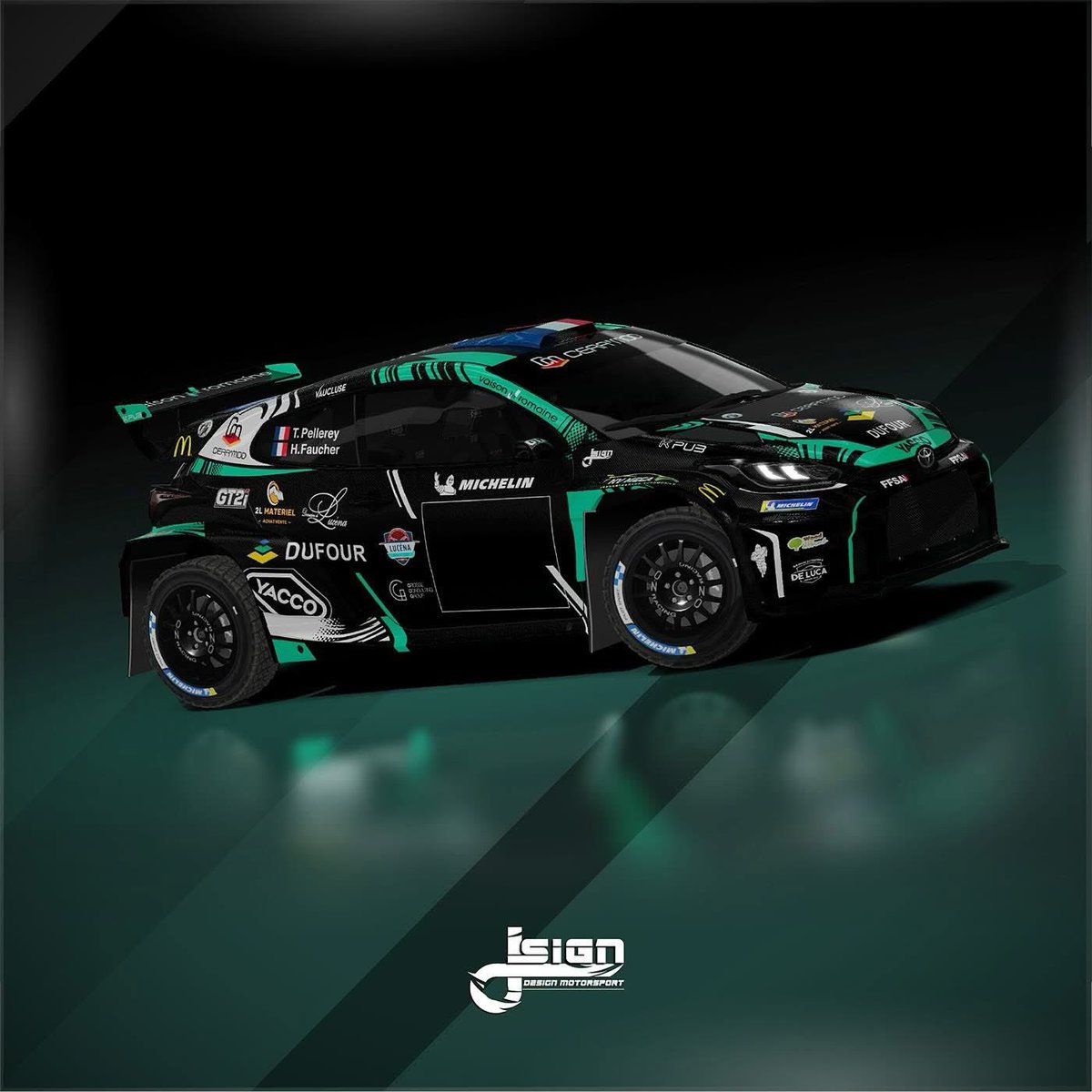 La Toyota Yaris GR Rally2 de Tom Pellerey pour le Terre de Vaucluse est juste 😍😍😍

#Rallye #CFRT #ASAVaisonnaise #TeamVasioRomain