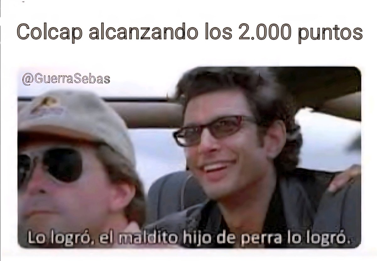GuerraSebas's tweet photo. Amig@s tenemos buenas noticias!!! el Colcap ha alzanzado los 2.000 puntos

La bolsa Colombiana esta en Maximos historicos. https://t.co/avN87xtSa1