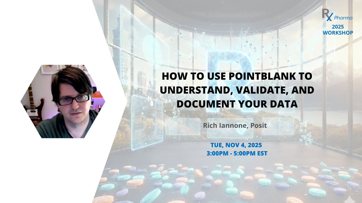 R in Pharma tweet media