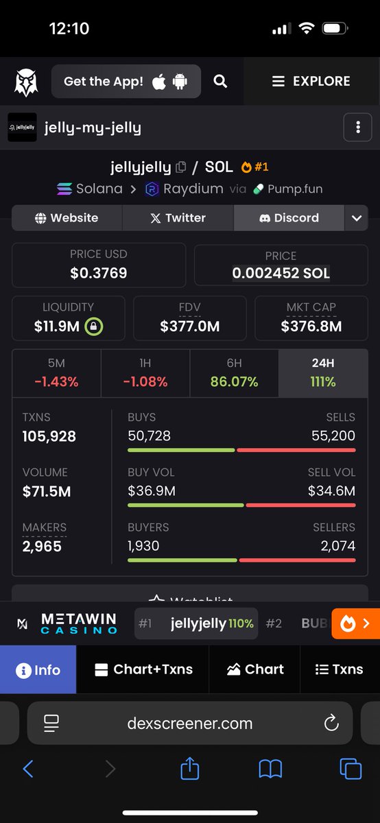 0X_liquidate's tweet photo. . @lessin has only deployed two tokens #jelly and #300baud
Repricing incoming https://t.co/Pd3gYhPWXk