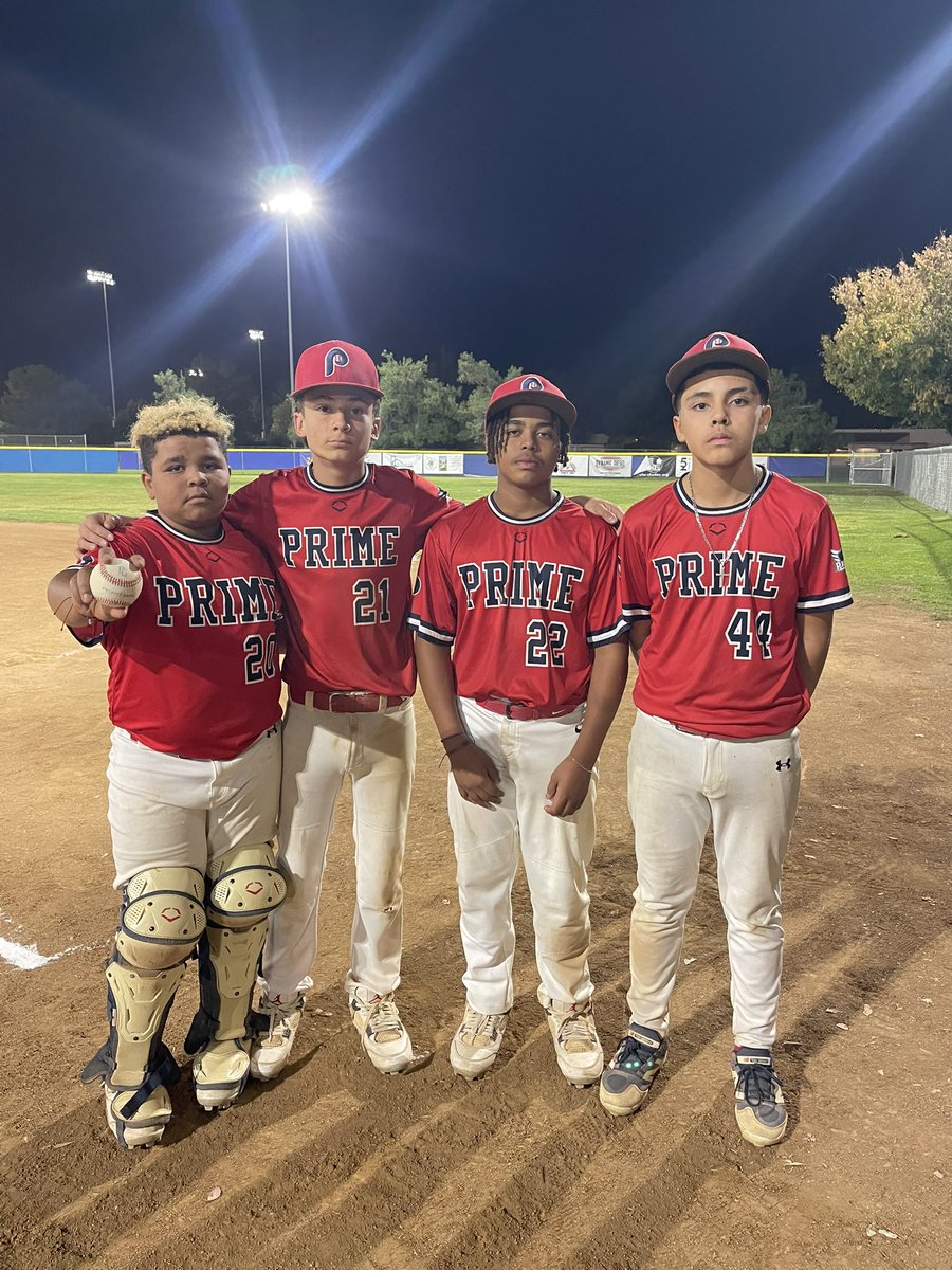 Meet PRIME 12U HR CLUB - 5 hole (Boogie), 2 hole (Easton), 3 hole (Titus), and 4 hole (Verduzco). Pick your poison ☠️ you throw it, they’ll hit it! 💣 🚀  #Compete #WorkWins