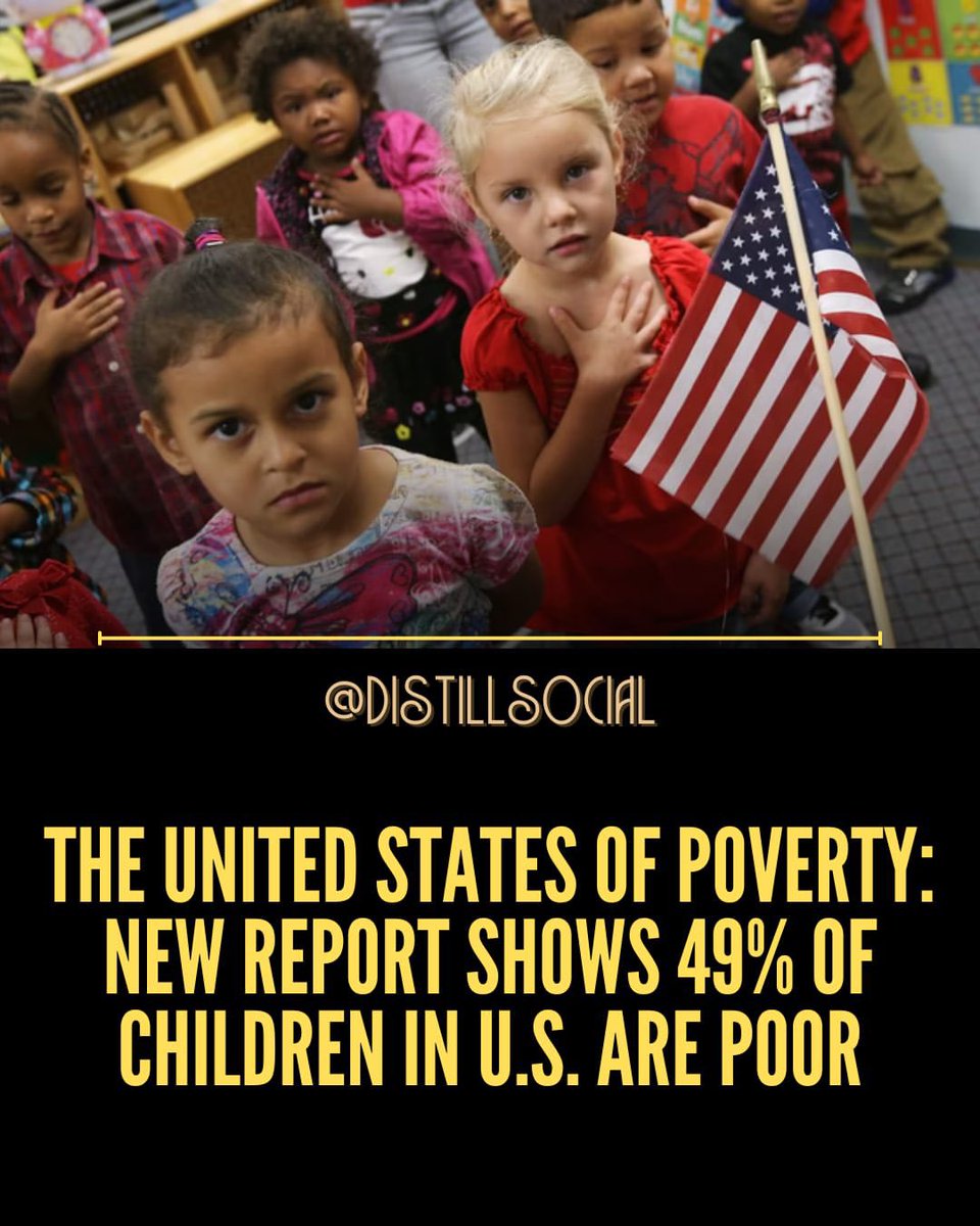 MirelaMonte's tweet image. Nearly half of America’s children—48.9%—now grow up in families considered poor or low-income, according to Oxfam’s devastating 2025 inequality report. In the wealthiest country in human history, almost one in two kids are struggling to meet basic needs.

#ThisIsAmerica