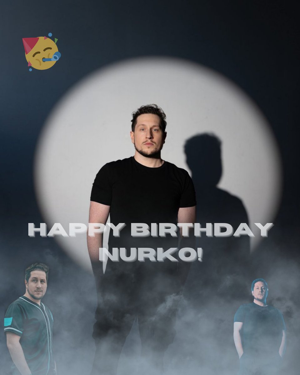 HAPPY BIRTHDAY TO THE MAN HIMSELF, <a href="/NurkoMusic/">NURKO💧</a>! 🎉

Have a great day, can't wait for the new music later this week! 💙💧