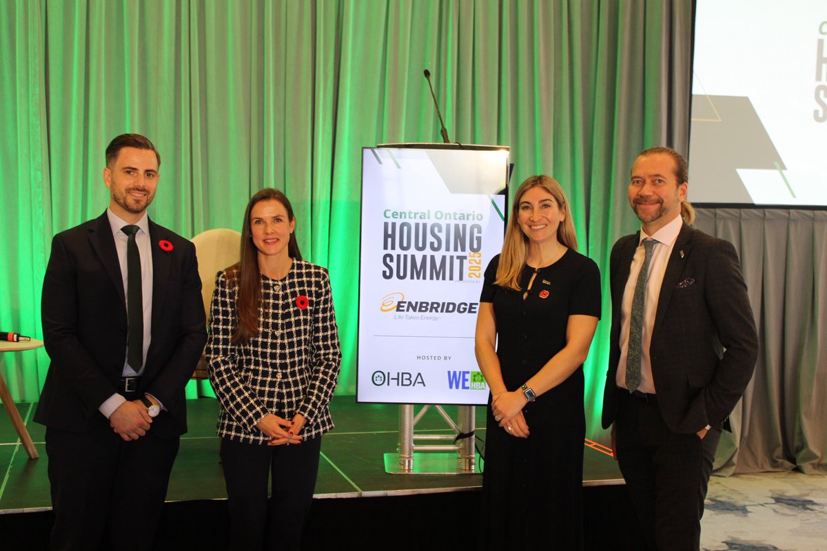 An insightful afternoon yesterday at the Central Ontario Housing Summit — great to share how our government’s cutting red tape. 

By 2028, we will review all 332 permits across government, removing or streamlining at least 35% of them, saving people and businesses time and money.