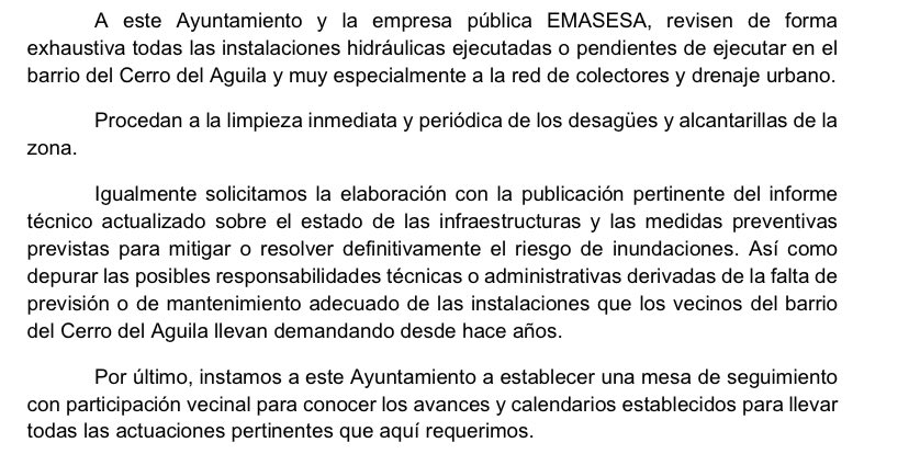 📢 Exigimos al <a href="/Ayto_Sevilla/">Ayuntamiento de Sevilla</a> <a href="/emasesa/">emasesa</a> <a href="/jlsanzalcalde/">José Luis Sanz</a> <a href="/pepelugomoreno/">José Lugo Moreno</a> la revisión y limpieza urgente de la red de drenaje en <a href="/DtoCerroAmate/">Distrito Cerro-Amate (Sevilla)</a> , así como un informe técnico y una mesa de participación vecinal. El barrio no puede seguir asumiendo el riesgo de inundaciones. 💧✊