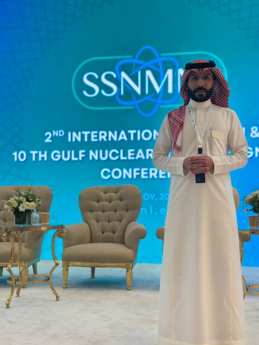 Mansour__M__'s tweet image. Honored to serve as a member of the Organizing Committee for the 2nd International Conference on Nuclear Medicine &amp;amp; Molecular Imaging.
Grateful to @SSNMMIorg for the outstanding organization and inspiring scientific discussions. #NuclearMedicine #MolecularImaging
@Najran_Univers