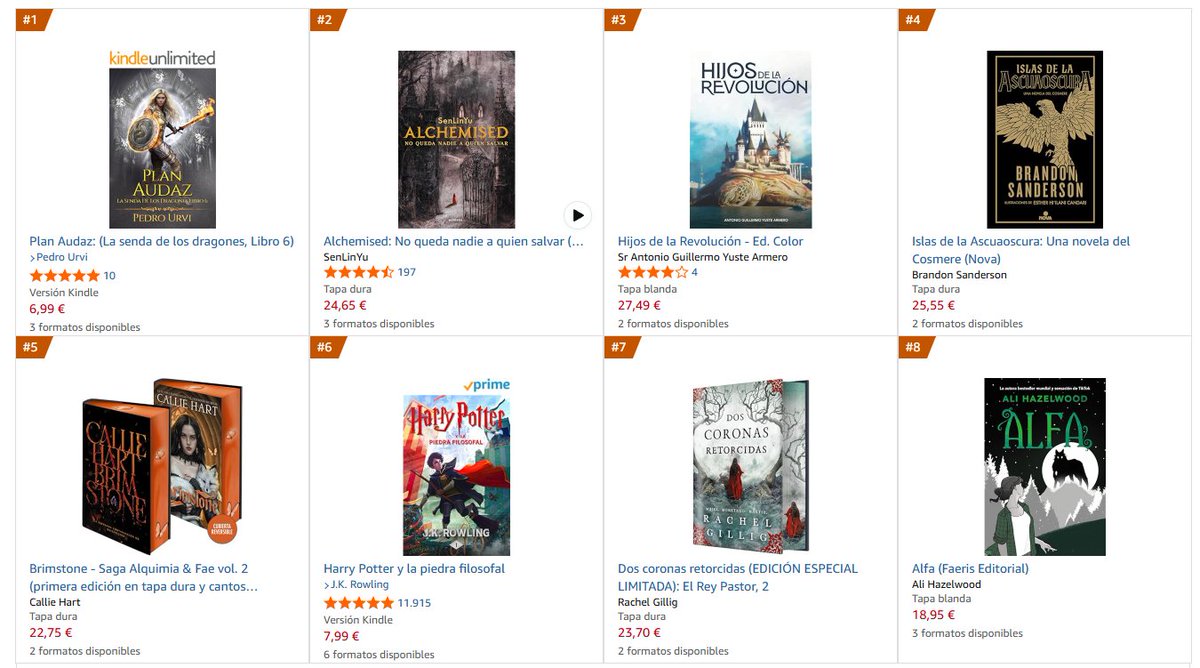 el_yuste_'s tweet photo. ¡TOP 3 EN LIBROS DE FANTASÍA!

¿Quién eres Brandon Sanderson?

Si no has comprado mi libro pues tírale por aquí y cómpralo :D 
https://t.co/j94ZhMPRCz https://t.co/T4ooL1W0zS