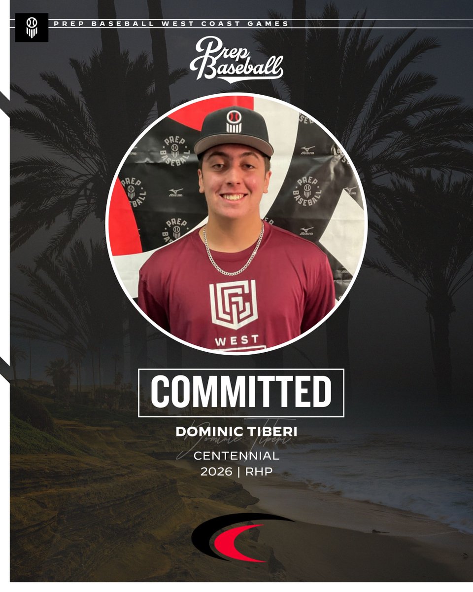 PrepBaseballNV's tweet photo. 🚨 𝐂𝐎𝐌𝐌𝐈𝐓𝐌𝐄𝐍𝐓 𝐀𝐋𝐄𝐑𝐓 🚨

'26 Dominic Tiberi has announced his commitment to Cochise College ‼️.

3rd #PBWCG25 participant from NV off the board. Congrats! #BeSeen

𝐏𝐥𝐚𝐲𝐞𝐫 𝐏𝐫𝐨𝐟𝐢𝐥𝐞 ➡️: https://t.co/89mHBELpA6
𝐂𝐨𝐦𝐦𝐢𝐭𝐦𝐞𝐧𝐭 𝐁𝐨𝐚𝐫𝐝 ➡️: https://t.co/ENsas5mm4U

@DominicTiberi35 // @BaseballCochise