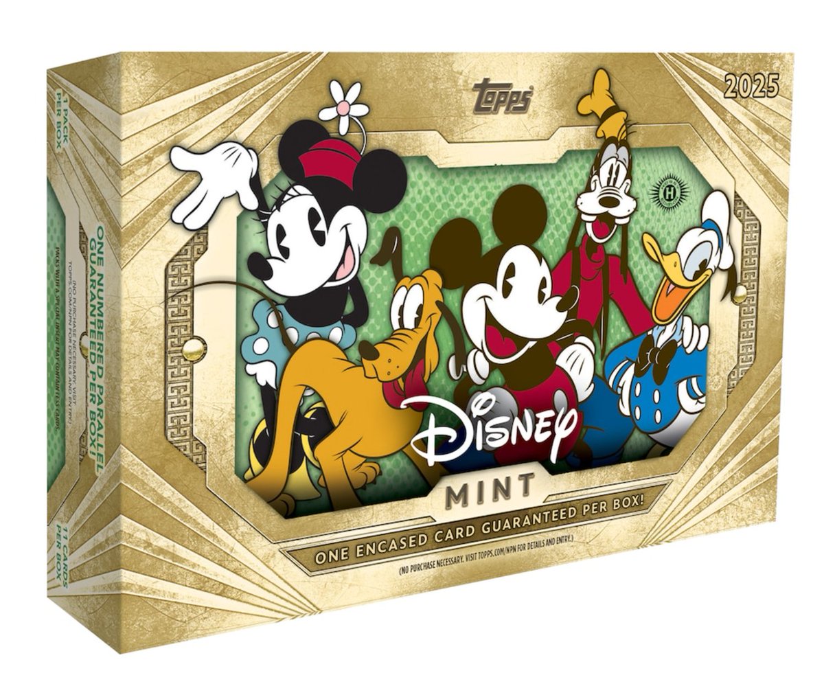DealVisionz's tweet photo. Ad: 2025 Topps Mint Disney Factory Sealed Hobby Box

Shop: https://t.co/CJ0wAHz9zH https://t.co/asjRPsYKOw