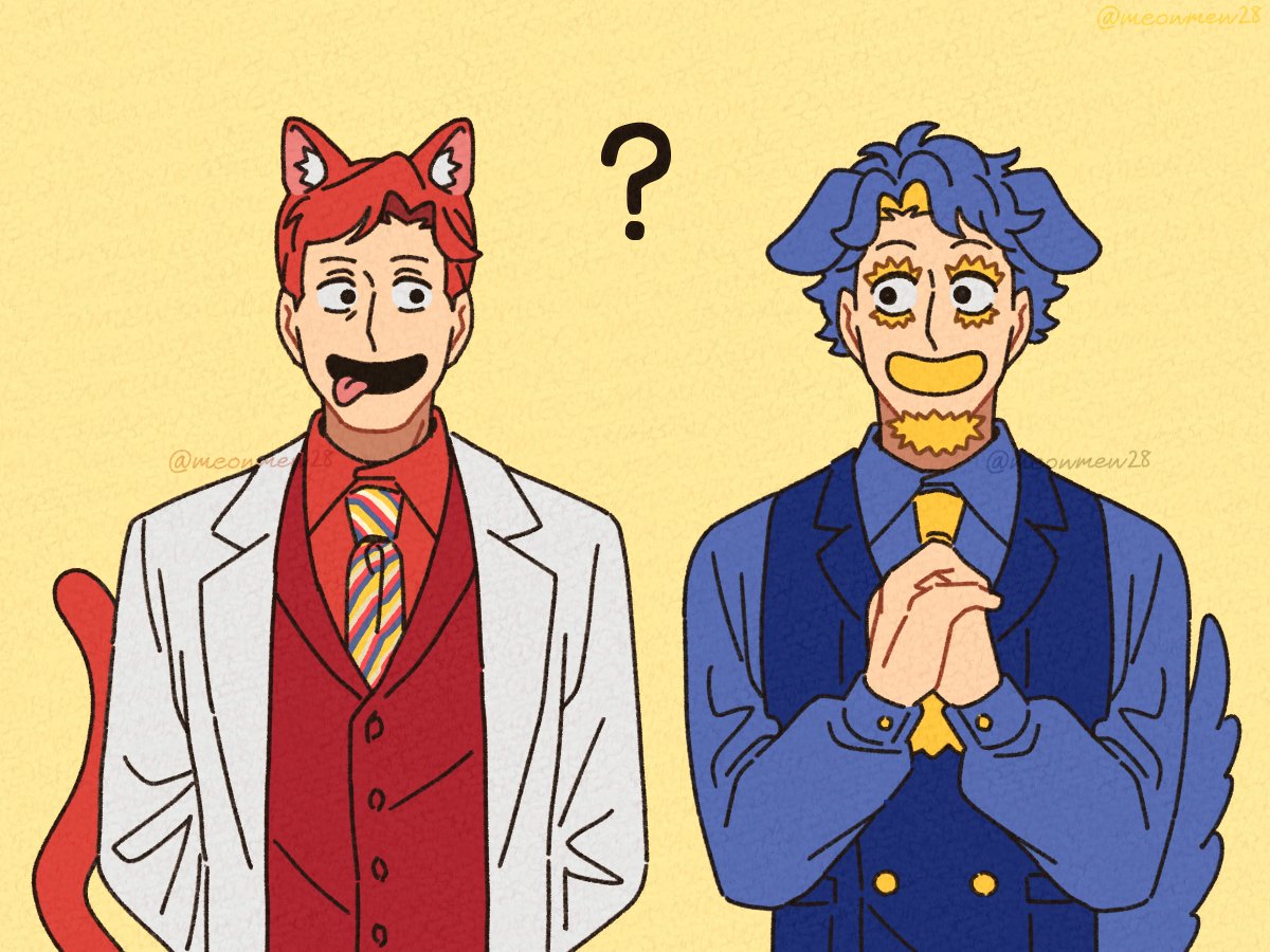 #GoB擬人化
🐱🐶