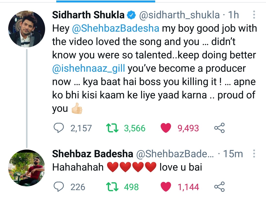 DikshaSing21365's tweet image. That&apos;s family.
End of discussion🙌🏻🙅🏻‍♀️
#SidharthShukla #ShehbazBadesha
#SidBaaz
