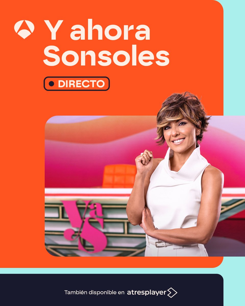 YAhoraSonsoles's tweet photo. Martes + Tu compañía = ¡Una tarde maravillosa! 🤩
🧡 ¿Te apuntas?
💬 Te leemos en #YAS4Nov.
Directo ▶️ https://t.co/rqYAbjwavC https://t.co/MYaiAbaKiQ