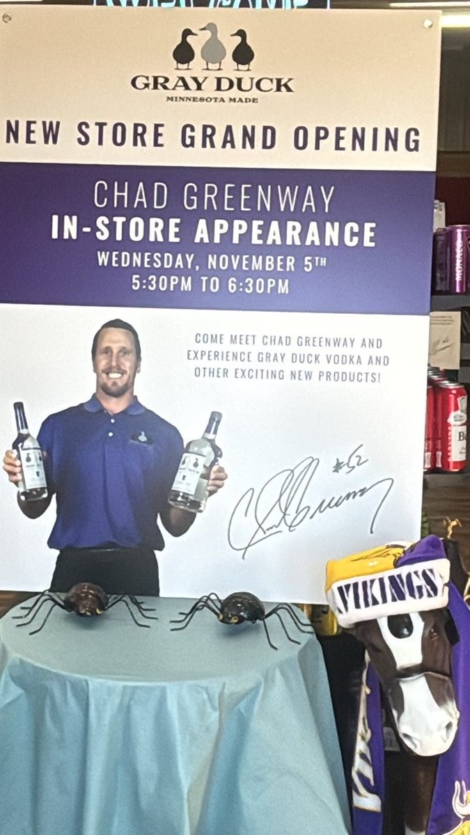 Heather Reasoner previews Wednesday night's Grand Opening of the brand new Lakefield Liquor Store featuring former Minnesota Vikings All-Pro linebacker Chad Greenway as the special guest. 

Full episode of the Morning Juice here: kkoj.com/news/podcasts/…