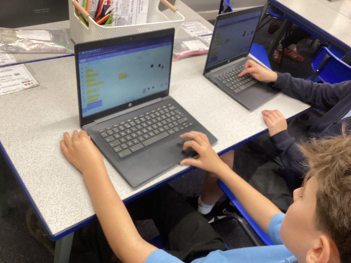 raeburnprimary's tweet image. Some budding games designers in year 6 have explored the concept of variables in programming.  
#RaeburnYear6
#RaeburnComputing
#scratchcoding