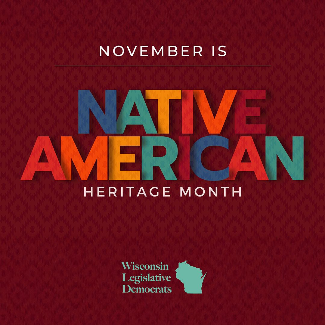 November is Native American Heritage Month. Our historic relationship with our neighbors in the Oneida Nation is something we are grateful for in Northeastern Wisconsin.