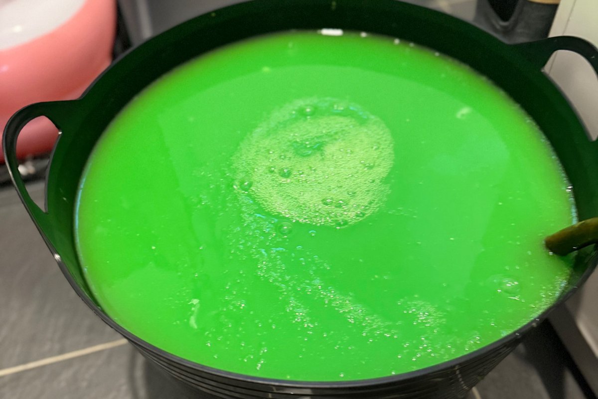 The slime is ready 😏💚