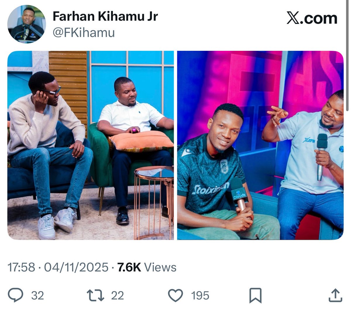 Farhan asije comment kitu kwenye mada za jamii itakua na quote tu post yake hii, with “no advice needed “