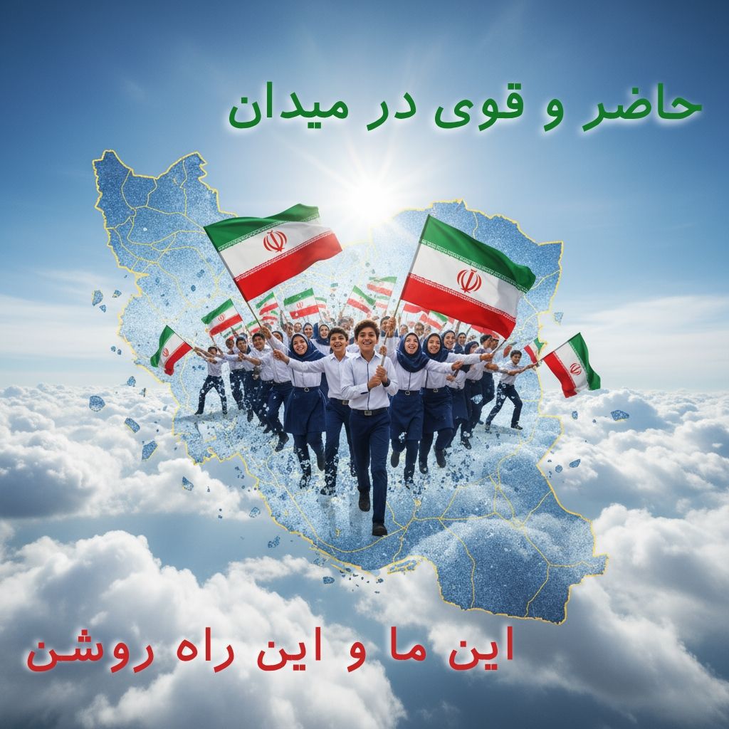 ما نسل فریادیم، نه سازش!
آمده‌ایم تا ادامه دهیم، نه تا فراموش کنیم
#GreatSatan
#ملت_بیدار