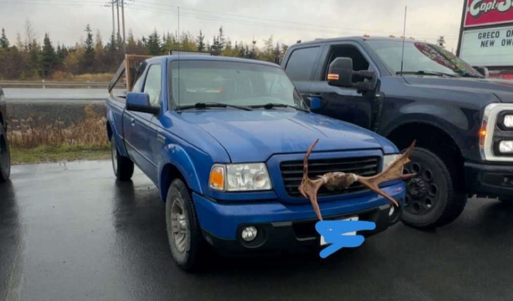 Who needs a light bar for the truck when you roll with intimidation.