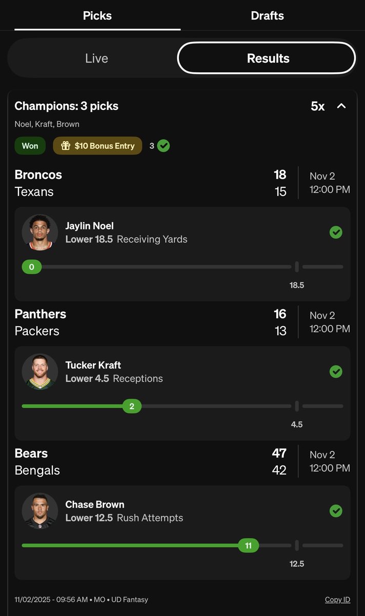 Can we talk about the straight 🔥 this discord provides, &amp; data it sends out? 

<a href="/EdgeZoneHQ/">EdgeZone</a> 

Never been a big DFS guy, but when Underdog gives me 3 free $10 plays, no deposit required, we go HAM. Smack all three of them sweat free! 

Need I say more as to why you should join?