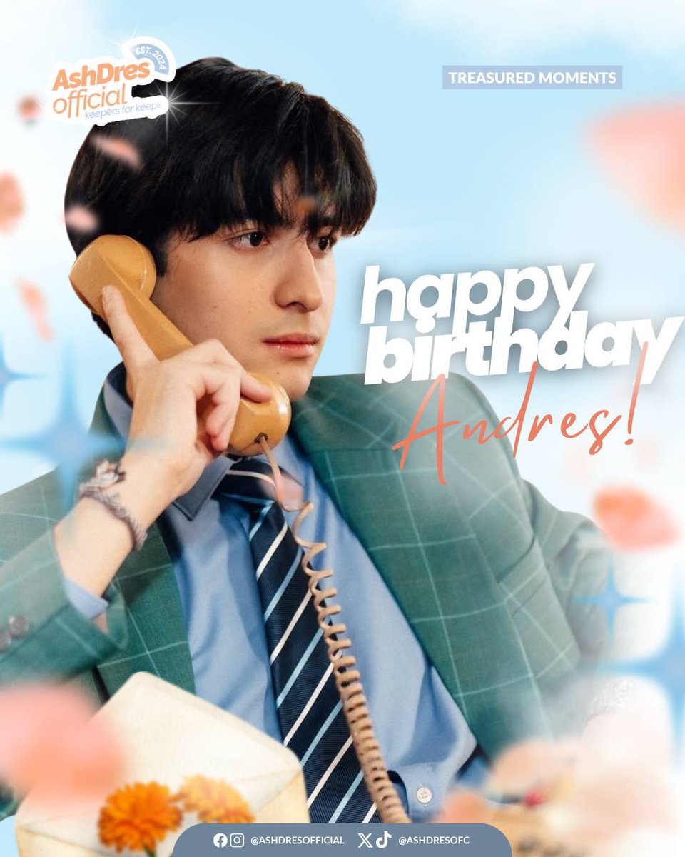 AshDresOFC's tweet image. 𝐇𝐀𝐏𝐏𝐘 𝐁𝐈𝐑𝐓𝐇𝐃𝐀𝐘, 𝐀𝐍𝐃𝐑𝐄𝐒 𝐌𝐔𝐇𝐋𝐀𝐂𝐇 🎉

Today, we celebrate not just your special day, but the incredible journey you’ve been walking with so much heart, humility, and passion. From Keifer in Ang Mutya ng Section E, Raffy in Minamahal, to Adie in Bagets: The…