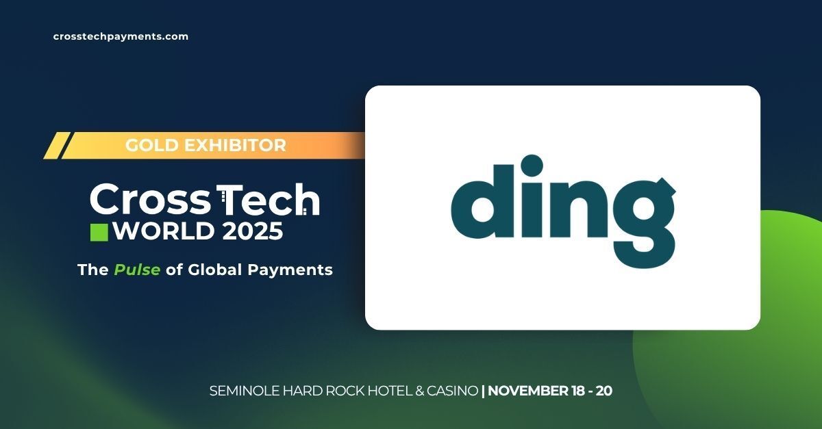 Proud to welcome  as a sponsor of #CrossTechWorld2025 
 
Together, we’re driving innovation in fintech &amp; cross-border payments.
📅 Nov 18–20 | Miami
🎟️ Don’t miss it → crosstechpayments.com
