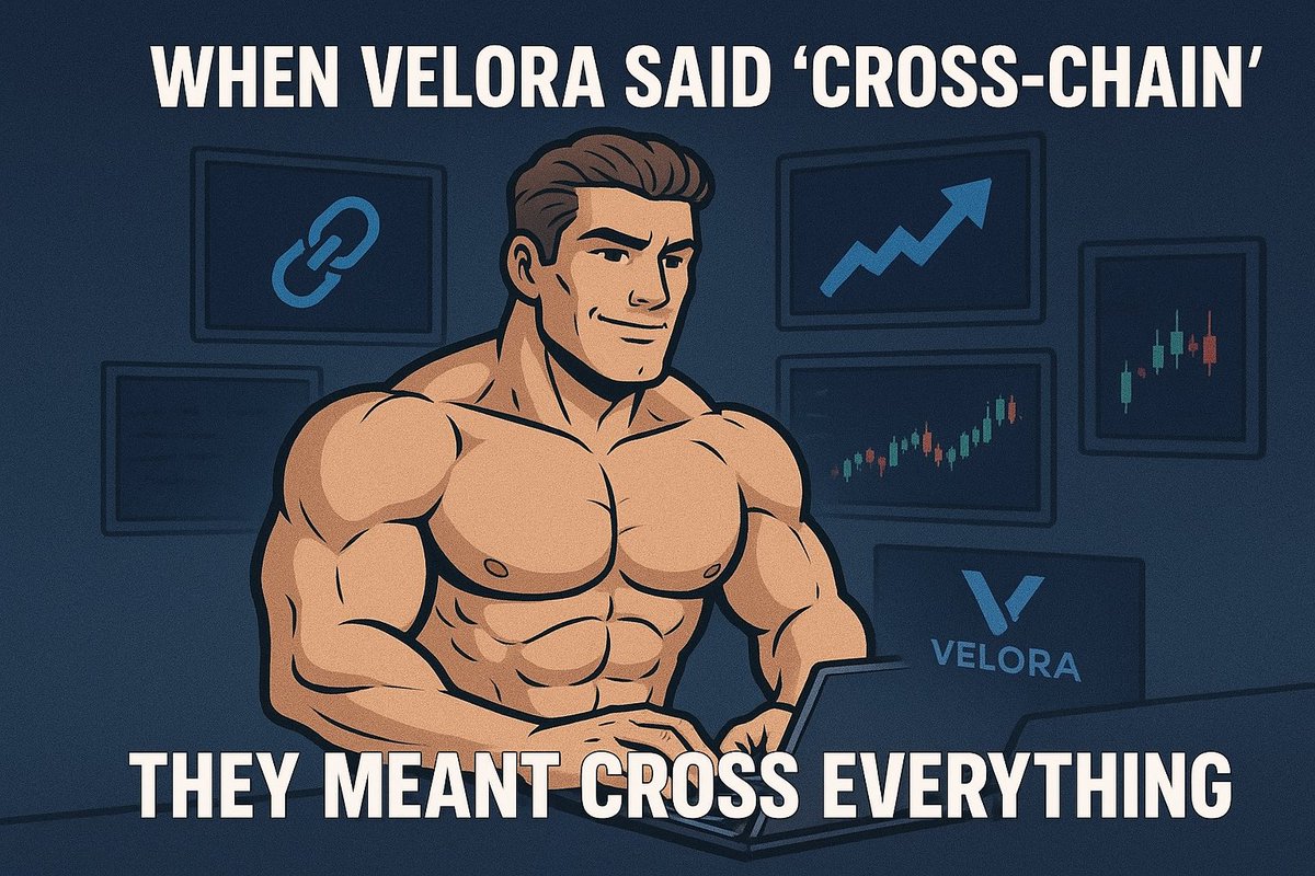 0xTmony's tweet image. When Velora said “cross-chain,” 

they meant cross everything.

Old token? Migrated.
 Old rewards? Gone.
 Old limits? Deleted.

$VLR holders rn