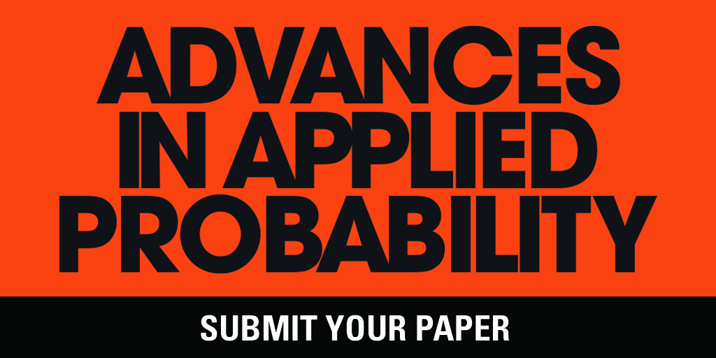 Interested in submitting your article to Advances in Applied Probability? Click here for more information. 
📚 cup.org/3LgluJr
#AppliedProbability